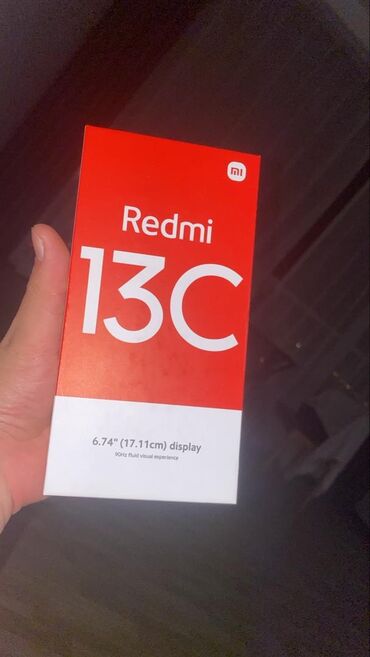 Redmi: Redmi, Redmi 13C, Новый, 256 ГБ, цвет - Черный, 2 SIM