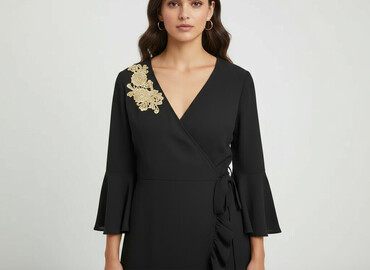 piękne sukienki na wesele duże rozmiary: Sukienka damska, rozmiar S