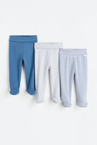 комплект для новорожденных: Классные штанишки от H'M оригинал ☝️ в комплекте 3 штук для