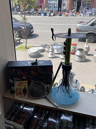 ikinci el suba: El BoomBer 1 ədəd qəlyan 1 ədəd setqa 1 ədəd şlank 1 ədəd maşa cəmi — 1