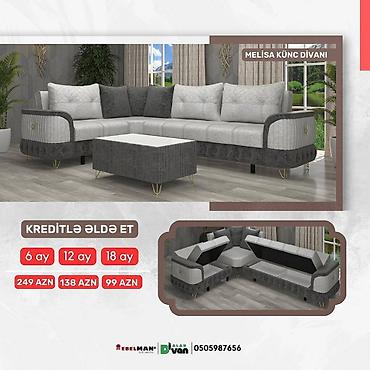 Divanlar: Künc divan, Yeni, Açılan, Bazalı, Parça, Şəhərdaxili pulsuz çatdırılma — 9