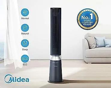 напольный вентилятор midea: Напольный вентилятор Midea Tower Fan — тихая прохлада и стиль в вашем — 1