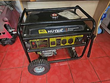 Генераторы: Бензиновый электрогенератор Huter DY9500L Такой новый в кивано стоит — 1
