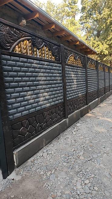 Бетон евро тосмолор: Еврозабор из вибропрессованного железобетона - Секции из бетона с — 8