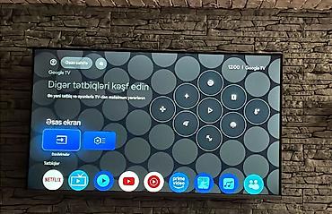 lg televizor temiri: Nikura TV/Android TV satilir tecili 250 azn unvan masazir real — 1