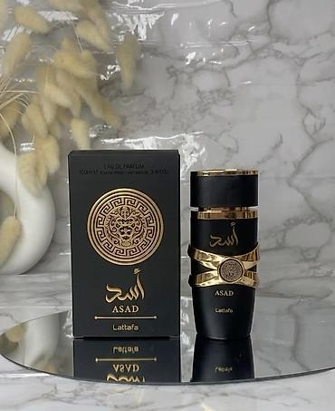 lil solid 2 plus: 😎Asad Lattafa 100ml baqli qutuda qaliciliqi 1 gune gederdi mohtesem — 1
