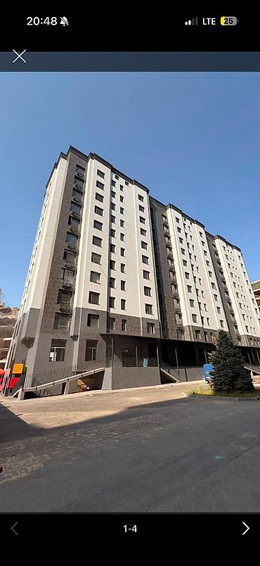 бишкек комната: 1 бөлмө, 53 м², Элитка, 10 кабат, ПСО (өз алдынча бүтүрүү) — 1
