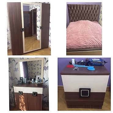 agdas mebel: Yataq desti 400azn. Matras var. Baza yoxdur. Unvan Yeni Yasamal — 1