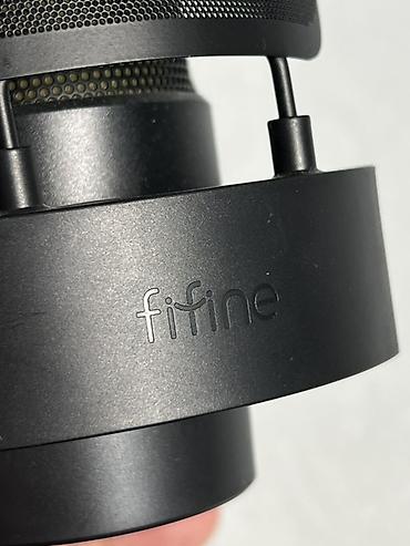 Студийные микрофоны: USB-микрофон Fifine A8 для стримов, подкастов и озвучки. Доп в подарок — 3