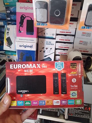ikinci el tv satış: EUROMAX 544 NEW rəqəmsal TV qəbuledicisi - Full HD 1080p və 4K Ultra — 1