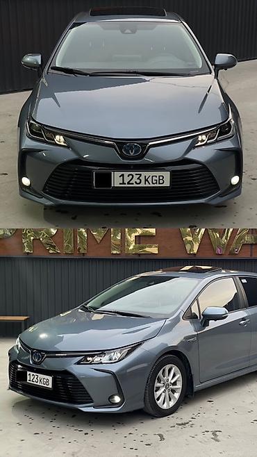 Toyota Corolla: 2021 г., Автомат, Гибрид, Седан