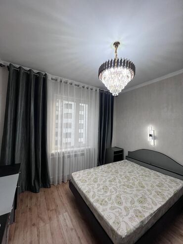 купить квартиру гостиничного типа в бишкеке: 3 комнаты, 68 м², 106 серия, 7 этаж, Евроремонт