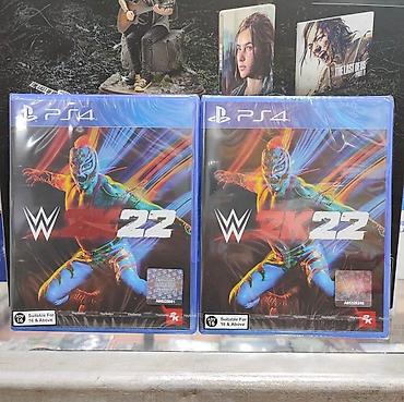 Video oyunlar və konsollar: Məhsul: WWE 2K22 – PS4 oyun diski - Platforma: PlayStation 4 - Janr — 1
