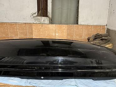 сапог бортовой двух скат: Автобокс на крышу автомобиля - Цвет: черный, глянцевый - Тип: жесткий — 1