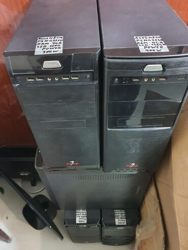 Настольные ПК и рабочие станции: Компьютер, Для несложных задач, Б/у, HDD + SSD — 7