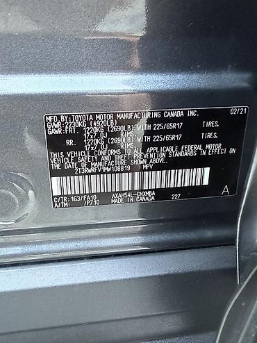 progres: Toyota RAV4: 2021 г., 2.5 л, Автомат, Гибрид, Кроссовер — 9