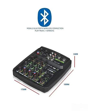 Pojačala i prijemnici: MIKSETA 4 KANALA BLUETOOTH USB BESPLATNA DOSTAVA | Odlična mala — 3