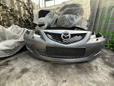 Бамперы и комплектующие: Бампер Передний Mazda, Б/у, Оригинал