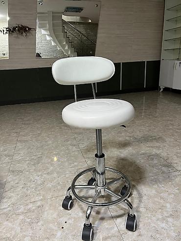 qusar mebel: Təkərli salon taburesi – arxa dayaqlı, hündürlüyü tənzimlənən — 4