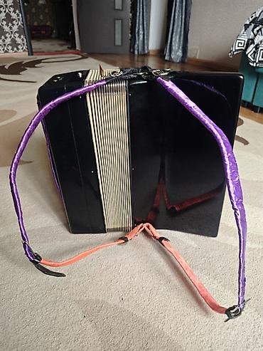 Аккордеоны: Аккордеон Weltmeister (Германия), классическая черно-белая модель — 4