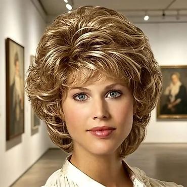 Perike i klipse: Perike – ravna kosa, više stilova i boja Opis: - Moderna kolekcija — 15