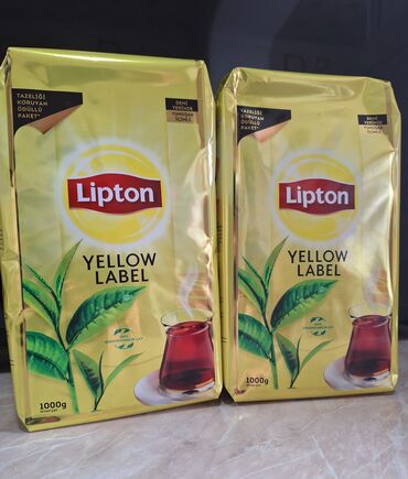 hipp çayı: Lipton Yellow Label qara çayının iki ədəd 1000 qramlıq