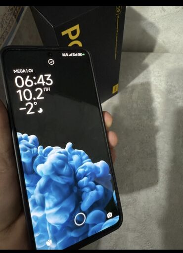 поко телефон бишкек: Poco X6 Pro 5G, Колдонулган, 512 ГБ, түсү - Күмүш, 2 SIM