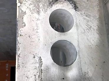 travertin fasad: Beton kesme desme xidmeti beton kesen beton kesimi sesiz vibrasiyasiz — 3