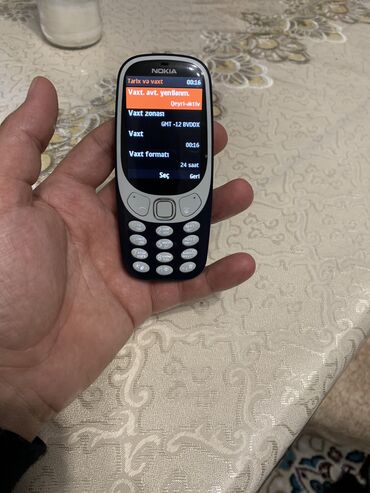 nokia sensor telefonlar: Nokia 3310, rəng - Göy, İki sim kartlı