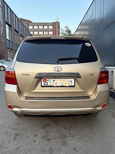 byd e2 2025: Toyota Highlander: 2008 г., 3.5 л, Автомат, Газ, Внедорожник — 2