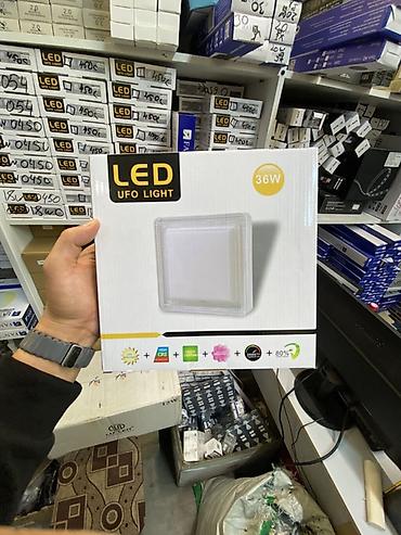 Светодиодный светильник LED UFO Light 36W (квадратная панель) -