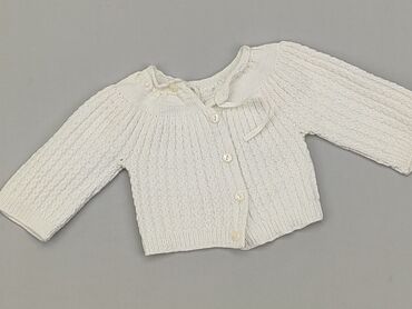 sweterek biały dziewczęcy: Кардиган, Для новонароджених, стан - Дуже гарний