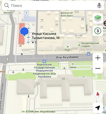 мед академии: Комната с подселением рядом с МедАкадемией (район КГМА им. Исы — 2