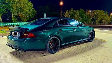 black: Mercedes-Benz CLS-Class: 2006 г., 5 л, Автомат, Бензин, Седан — 6