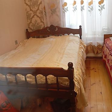 kravat ölçüleri: Taxta ikinəfərlik çarpayı - Material: möhkəm təbii ağac (klassik — 1