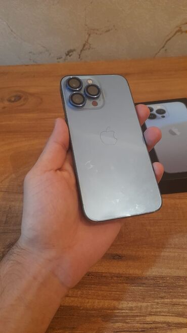 iphone 13 sade: IPhone 13 Pro, 128 ГБ, Sierra Blue, Face ID, С документами, Гарантия