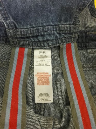 Pantalone: 74-80, bоја - Svetloplava — 9