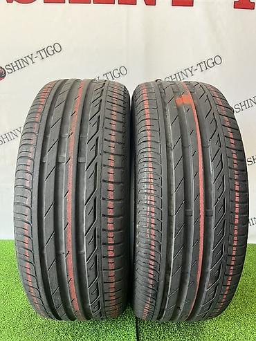 44 2: Шины 205 / 55 / R 16, Лето, Б/у, Пара, Легковые, Bridgestone — 1