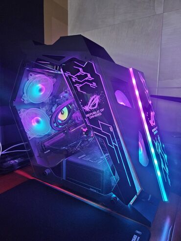 держатель видеокарты: Корпус ПК, Б/у, Asus, ATX, цвет - Черный