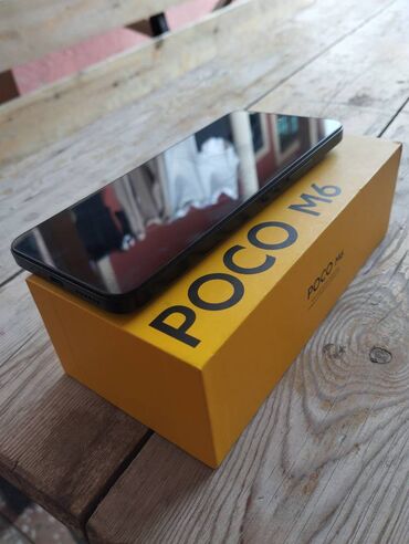 z filip 4: Poco M6, цвет - Черный