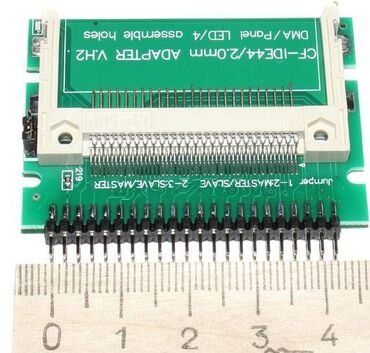 корпус для компьютера: Переходник (адаптер) CF Compact Flash - IDE 44 pin (IDE HDD 2.5")