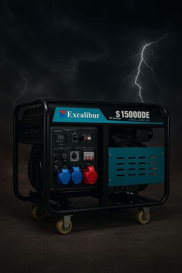 купить тележку: Дизельный генератор Excalibur S15000DE Гарантия 10 дней заводской брак