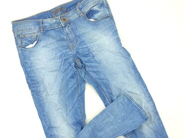 baggy jeans czarne damskie: Zara, M (EU 38), condition - Good