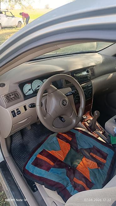 прадо 2010: Toyota Corolla: 2003 г., 1.8 л, Механика, Бензин, Седан — 3