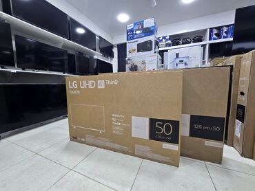 kiçik televizor: Yeni Televizor LG Led 50" 4K (3840x2160), Ödənişli çatdırılma