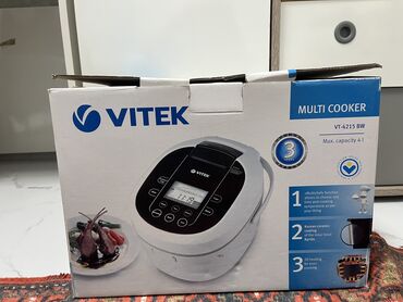 Тостеры: Мультиварка Vitek, 2-2,9 л, Новый