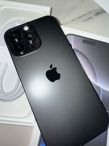 мини ноутбук бишкек: IPhone 16 Pro, Новый, 256 ГБ, Черный, Коробка, 100 %