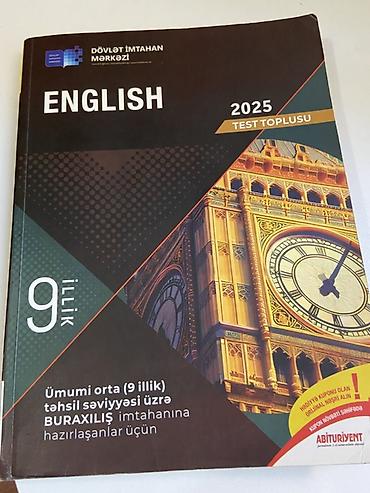 9 cu sinif tarix pdf: Məhsul: “English – 2025 Test Toplusu” (DİM) Təsvir: - Ümumi orta (9 — 1