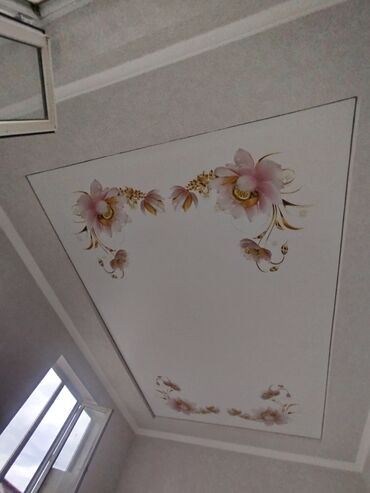 Натяжной потолок: Натяжной потолок Глянцевое, Матовое, 3D потолки Бесплатный замер, Гарантия, Монтаж — 4