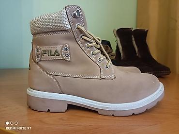 birken stock: Ботинки, 38, Fila, Б/у, цвет - Бежевый — 1